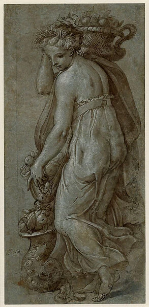 Allegory of Abundance. Creator: Vasari, Giorgio (1511-1574)