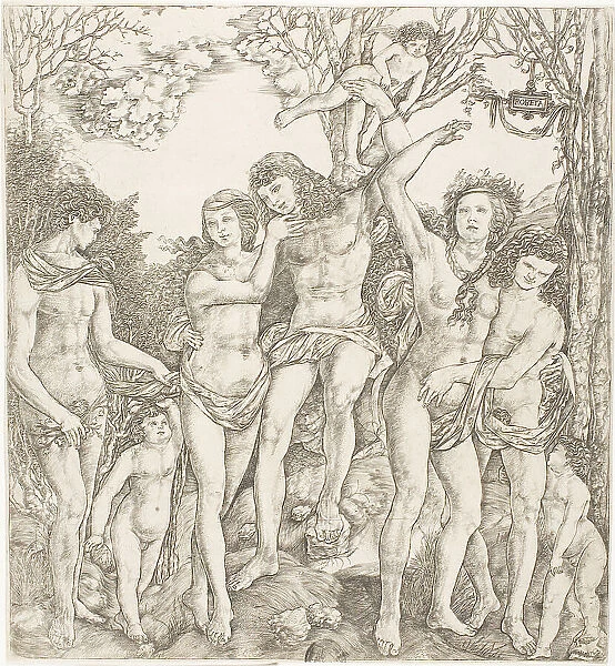 Allegory of Carnal Love, c.1530. Creator: Cristofano di Michele Martini