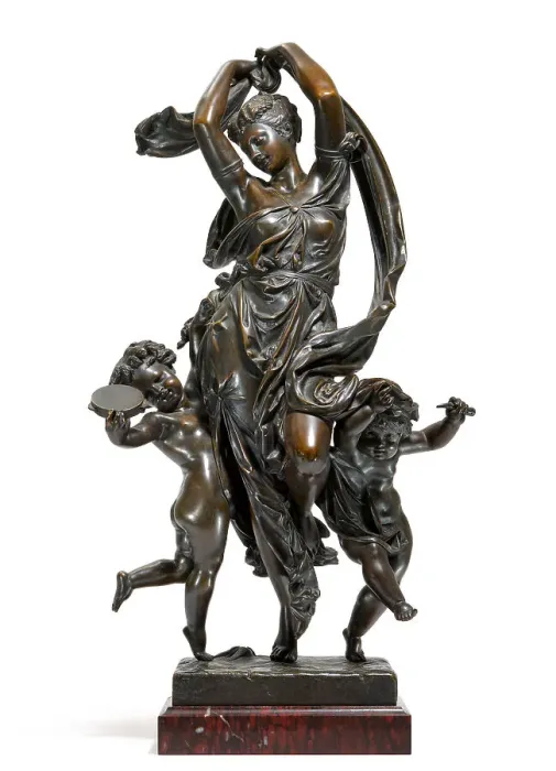 Framed Print : Allegory of Dance. Creator: Carrier-Belleuse; Albert-Ernest (1824-1887) Framed Print : Allegory of Dance. Creator: Carrier-Belleuse; Albert-Ernest (1824-1887)
