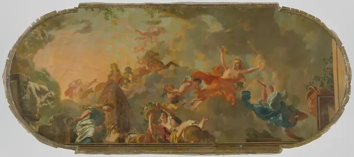 Framed Print : Allegory of Dawn, 1673-1677. Creator: Gerard de Lairesse Framed Print : Allegory of Dawn, 1673-1677. Creator: Gerard de Lairesse
