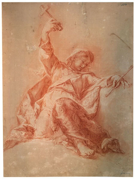 Allegory of the Faith, 18th century. Artist: Jacopo Guarana