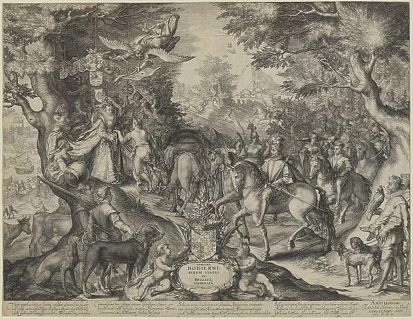 Allegory of Flourishing State of the United Provinces, 1602. Creator: Jan Saenredam