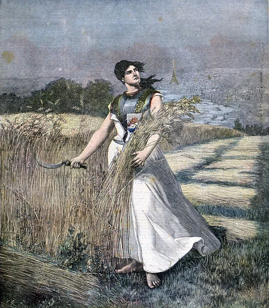 Allegory of France, 1891. Artist: Henri Meyer