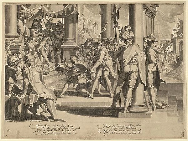 Allegory of Justice, 1606. Creator: Willem van Swanenburg