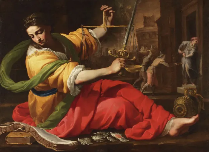 Framed Print : Allegory of Justice, 1656 Framed Print : Allegory of Justice, 1656