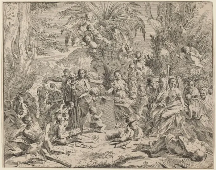 Framed Print : Allegory of Painting, 1637 / 1638. Creator: Unknown Framed Print : Allegory of Painting, 1637 / 1638. Creator: Unknown
