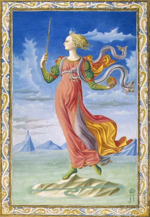 Framed Print : Allegory of Rome, c1448 Framed Print : Allegory of Rome, c1448