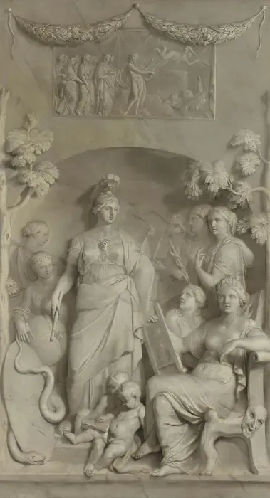 Framed Print : Allegory of the Sciences, c.1675-c.1683. Creator: Gerard de Lairesse Framed Print : Allegory of the Sciences, c.1675-c.1683. Creator: Gerard de Lairesse