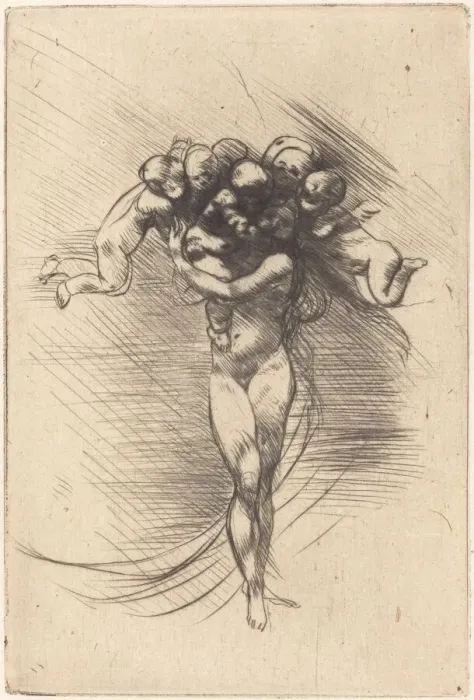 Framed Print : Allegory of Spring, 1882 / 1888. Creator: Auguste Rodin Framed Print : Allegory of Spring, 1882 / 1888. Creator: Auguste Rodin