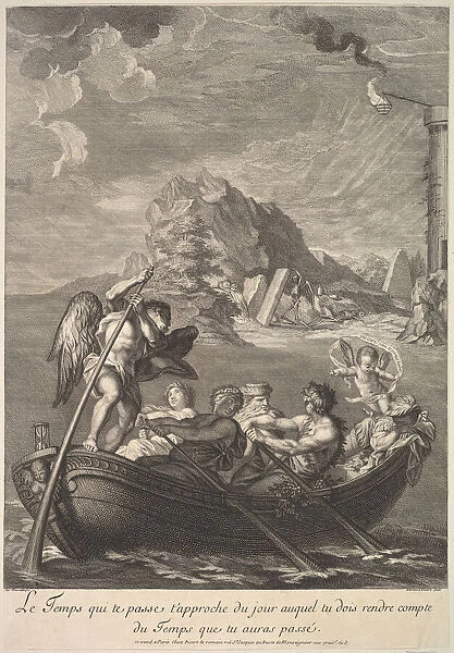 Allegory of Time, 1690-1733. Creator: Bernard Picart