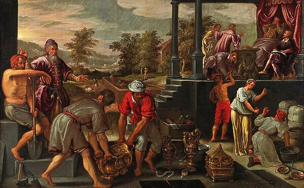 An Allegory of Trade and Commerce, ca 1590. Creator: Fiammingo, Paolo (c. 1540-1596)