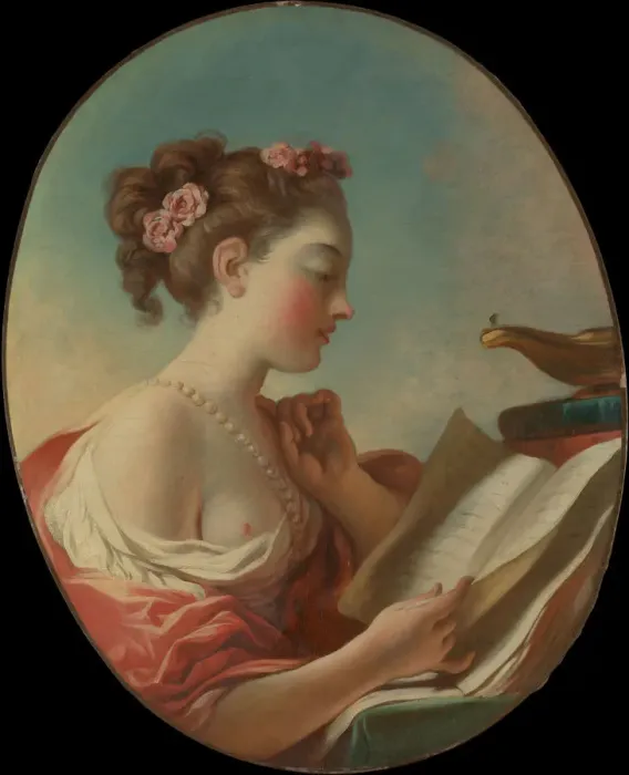 Framed Print : Allegory of Vigilance, ca. 1772. Creator: Jean-Honore Fragonard Framed Print : Allegory of Vigilance, ca. 1772. Creator: Jean-Honore Fragonard