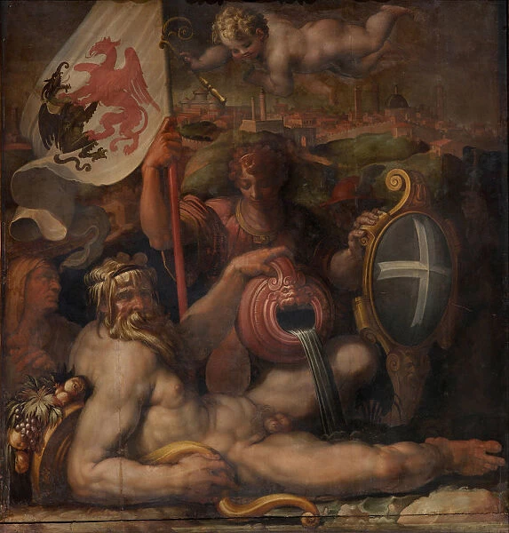 Allegory of Volterra, 1563-1565. Artist: Vasari, Giorgio (1511-1574)