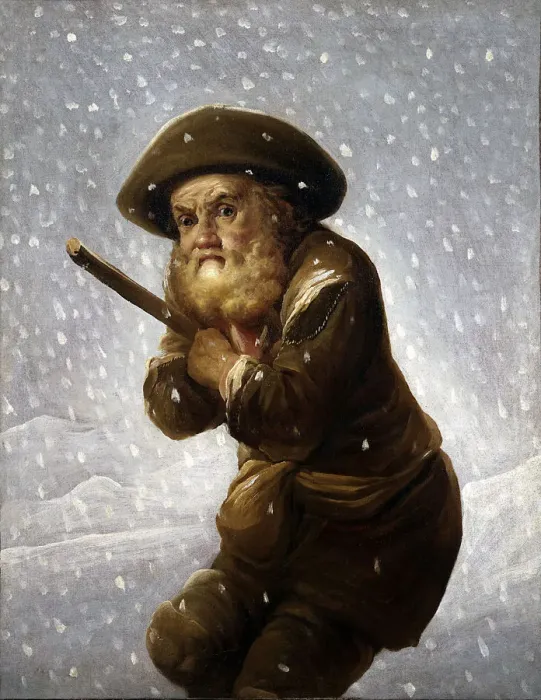 Framed Print : Allegory of Winter Framed Print : Allegory of Winter