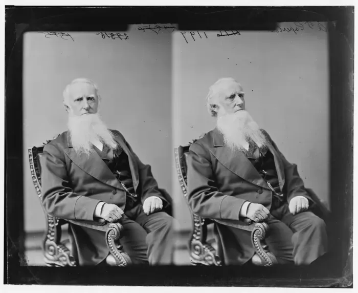 Framed Print : Allen Taylor Caperton of West Virginia, 1865-1880. Creator: Unknown Framed Print : Allen Taylor Caperton of West Virginia, 1865-1880. Creator: Unknown