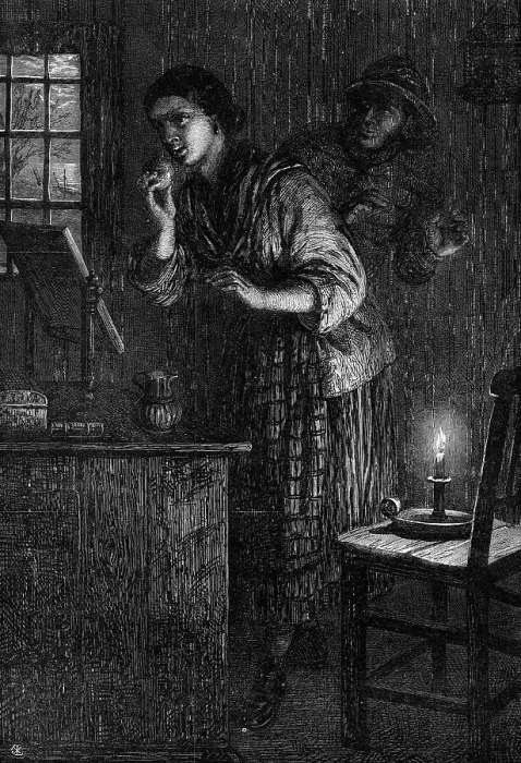 Framed Print : Allhallows Eve, designed by J.T. Lucas, 1865. Creator: Unknown