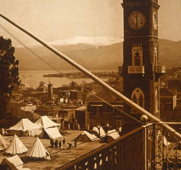 Allied camp, Thessaloniki, Greece, c1914-c1918