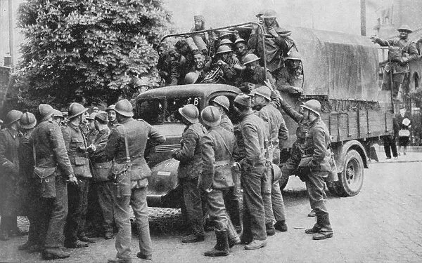 Allies Go To Belgiums Aid, 1940, (1940)
