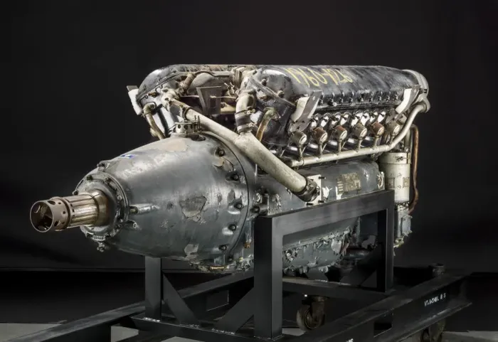 Framed Print : Allison XV-1710-1, V-12 Engine, 1933. Creator: General Motors Framed Print : Allison XV-1710-1, V-12 Engine, 1933. Creator: General Motors