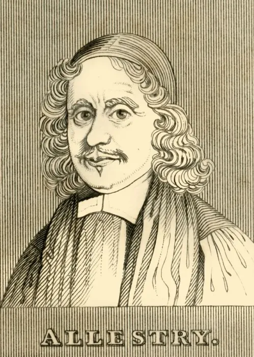 Framed Print : Alllestry, (1619-1681), 1830. Creator: Unknown Framed Print : Alllestry, (1619-1681), 1830. Creator: Unknown