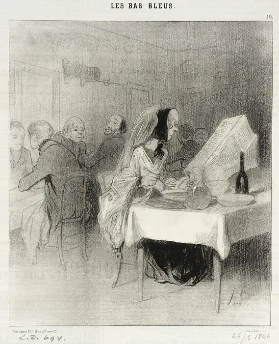 Framed Print : Allons!...on n'a pas encore rendu compte de mon roman... 1844. Creator: Honore Daumier Framed Print : Allons!...on n'a pas encore rendu compte de mon roman... 1844. Creator: Honore Daumier
