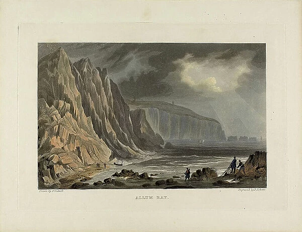 Allum Bay, c. 1794. Creator: Piercy Roberts