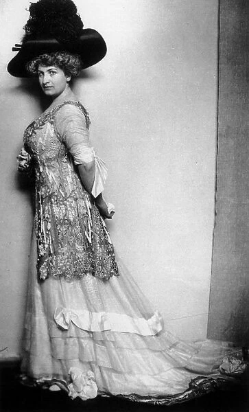 Alma Mahler, Austrian socialite and composer, c1908