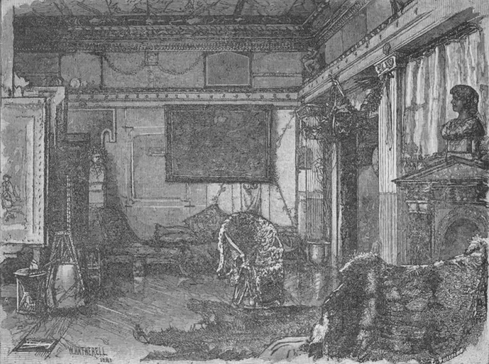 Framed Print : Alma Tademas Former Studio, 1890. Artist: William Hatherell Framed Print : Alma Tademas Former Studio, 1890. Artist: William Hatherell