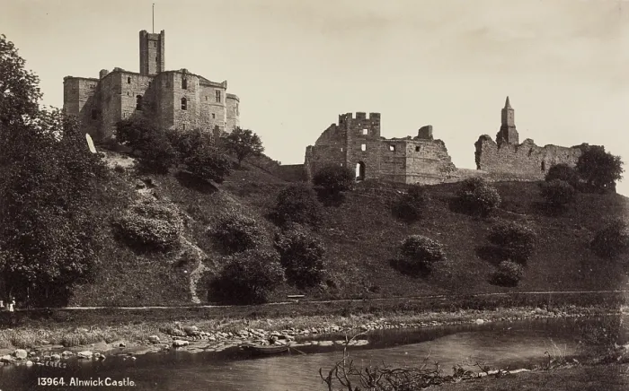 Framed Print : Alnwick Castle, between 1870 and 1880. Creator: Francis Frith Framed Print : Alnwick Castle, between 1870 and 1880. Creator: Francis Frith