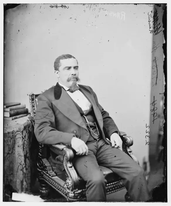 Framed Print : Alonzo Jacob Ransier, between 1860 and 1875. Creator: Unknown Framed Print : Alonzo Jacob Ransier, between 1860 and 1875. Creator: Unknown