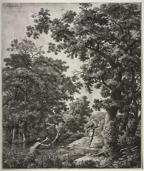 Alpheus and Arethusa. Creator: Anthonie Waterloo (Dutch, 1609  /  10-1690)