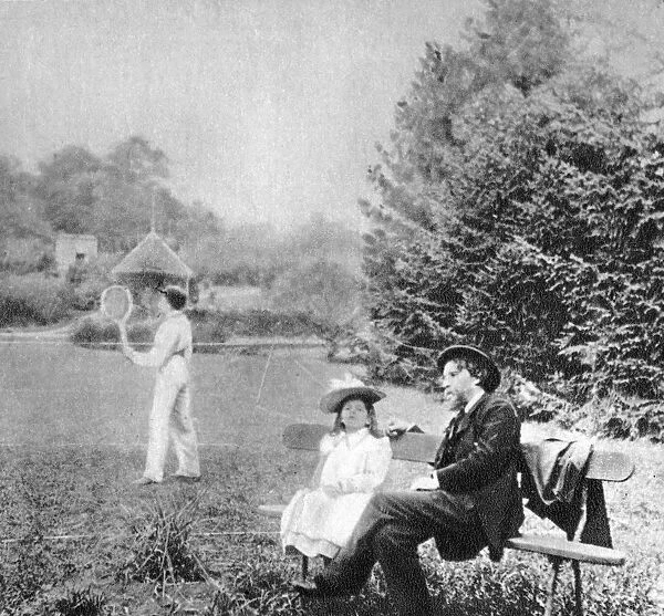 Alphonse Daudet, French novelist, 1890