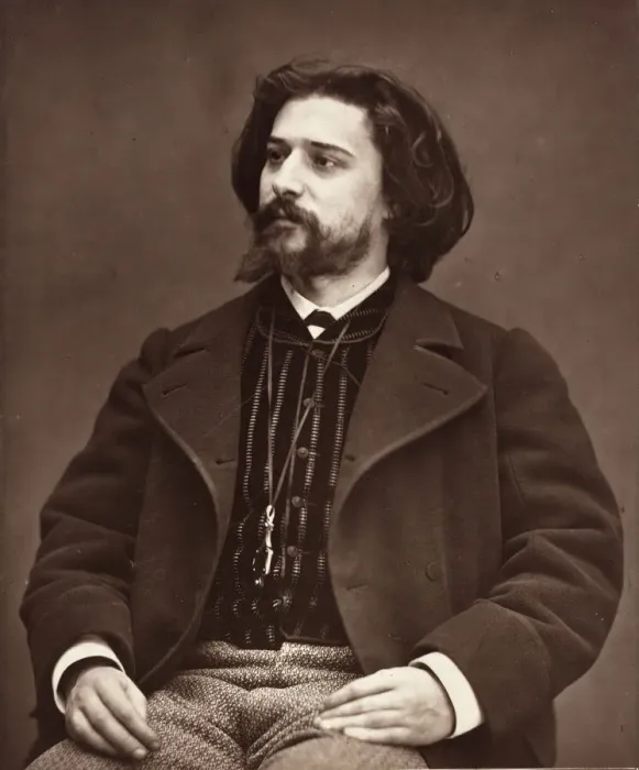 Framed Print : Alphonse Daudet (French novelist, 1849-1897), c. 1876. Creator: Etienne Carjat Framed Print : Alphonse Daudet (French novelist, 1849-1897), c. 1876. Creator: Etienne Carjat