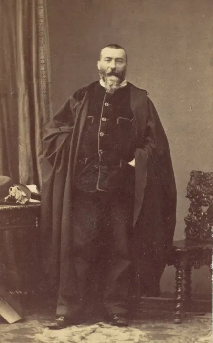 Framed Print : Alphonse Karr, 1850s. Creator: Andre-Adolphe-Eugene Disderi Framed Print : Alphonse Karr, 1850s. Creator: Andre-Adolphe-Eugene Disderi