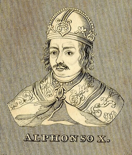 Alphonso X, (1221-1284), 1830. Creator: Unknown