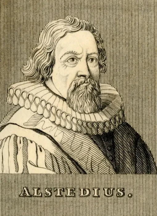 Framed Print : Alstedius, (1588-1638), 1830. Creator: Unknown Framed Print : Alstedius, (1588-1638), 1830. Creator: Unknown