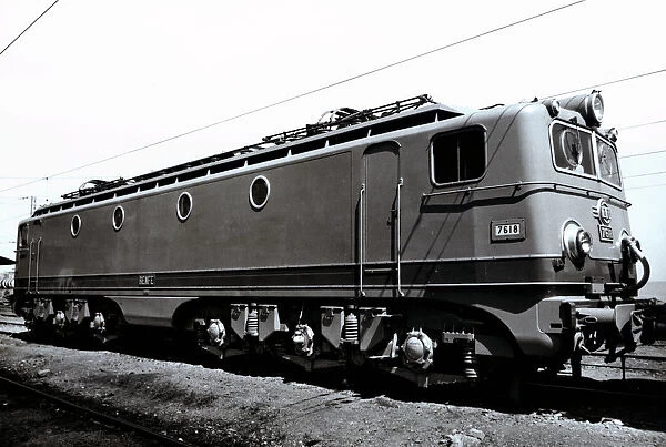 Alstrhom electric locomotive