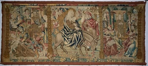 Altar Frontal: Scenes from the Childhood of Christ, c. 1500. Creator: Unknown