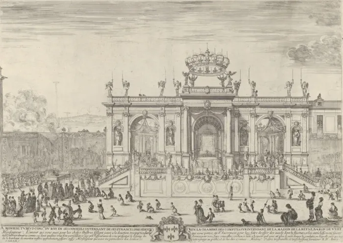 Framed Print : The altar of the holy sacrament; at left, the sacrament beneath a canopy, carried in p Framed Print : The altar of the holy sacrament; at left, the sacrament beneath a canopy, carried in p
