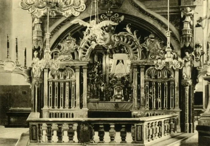 Framed Print : Altar of the Virgin Mary, Mariazell, Styria, Austria, c1935. Creator: Unknown Framed Print : Altar of the Virgin Mary, Mariazell, Styria, Austria, c1935. Creator: Unknown