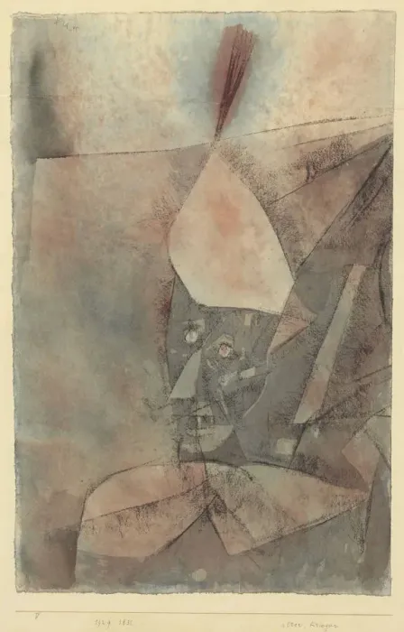 Framed Print : Alter Krieger (Old warrior), 1929. Creator: Klee, Paul (1879-1940) Framed Print : Alter Krieger (Old warrior), 1929. Creator: Klee, Paul (1879-1940)