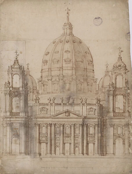 Alternative Proposal for the facade of Basilica of St. Peter in the Vatican