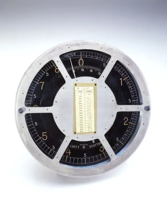 Framed Print : Altimeter, Zeppelin, L-49. Creator: G Lufft Framed Print : Altimeter, Zeppelin, L-49. Creator: G Lufft