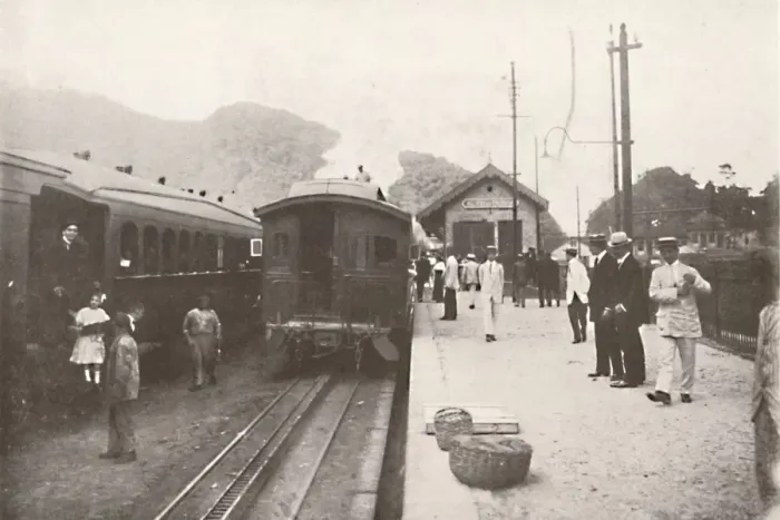 Framed Print : Alto da Serra: Petropolis - Leopoldina Railway, 1914 Framed Print : Alto da Serra: Petropolis - Leopoldina Railway, 1914