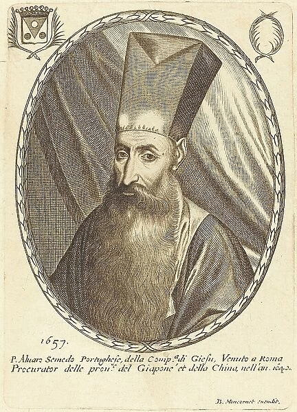 Aluaso Semedo, 1657. Creator: Balthasar Moncornet