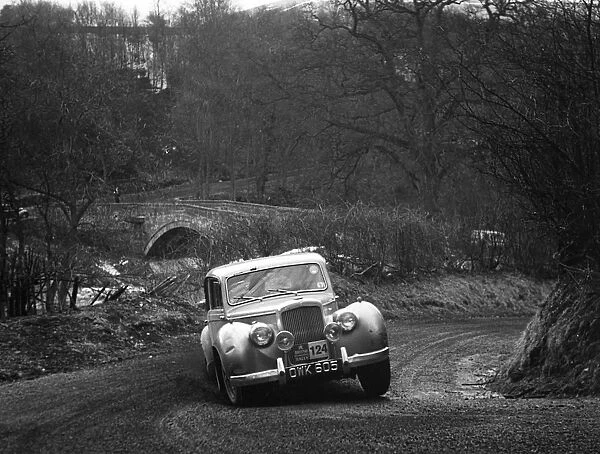 Alvis 3 litre, 1955 R. A. C. Rally. Creator: Unknown