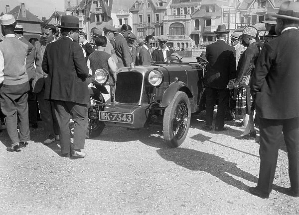 Alvis FWD at the Boulogne Motor Week, France, 1928. Artist: Bill Brunell