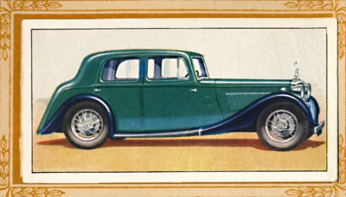 Framed Print : Alvis Silver Eagle Saloon, c1936 Framed Print : Alvis Silver Eagle Saloon, c1936
