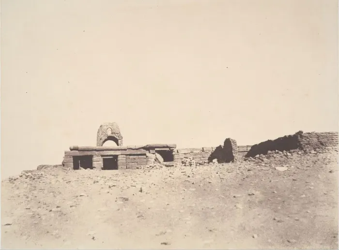 Framed Print : Amada, Temple, 1853-54. Creator: John Beasley Greene Framed Print : Amada, Temple, 1853-54. Creator: John Beasley Greene