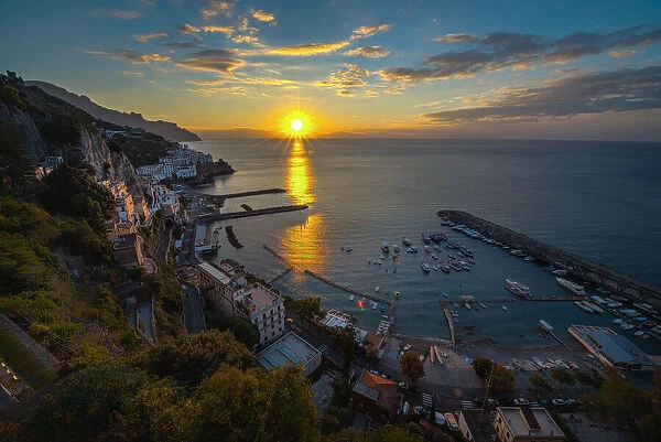 Amalfi Sunset (Italy). Creator: Viet Chu